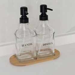 Bambu altlıklı sabunluk 